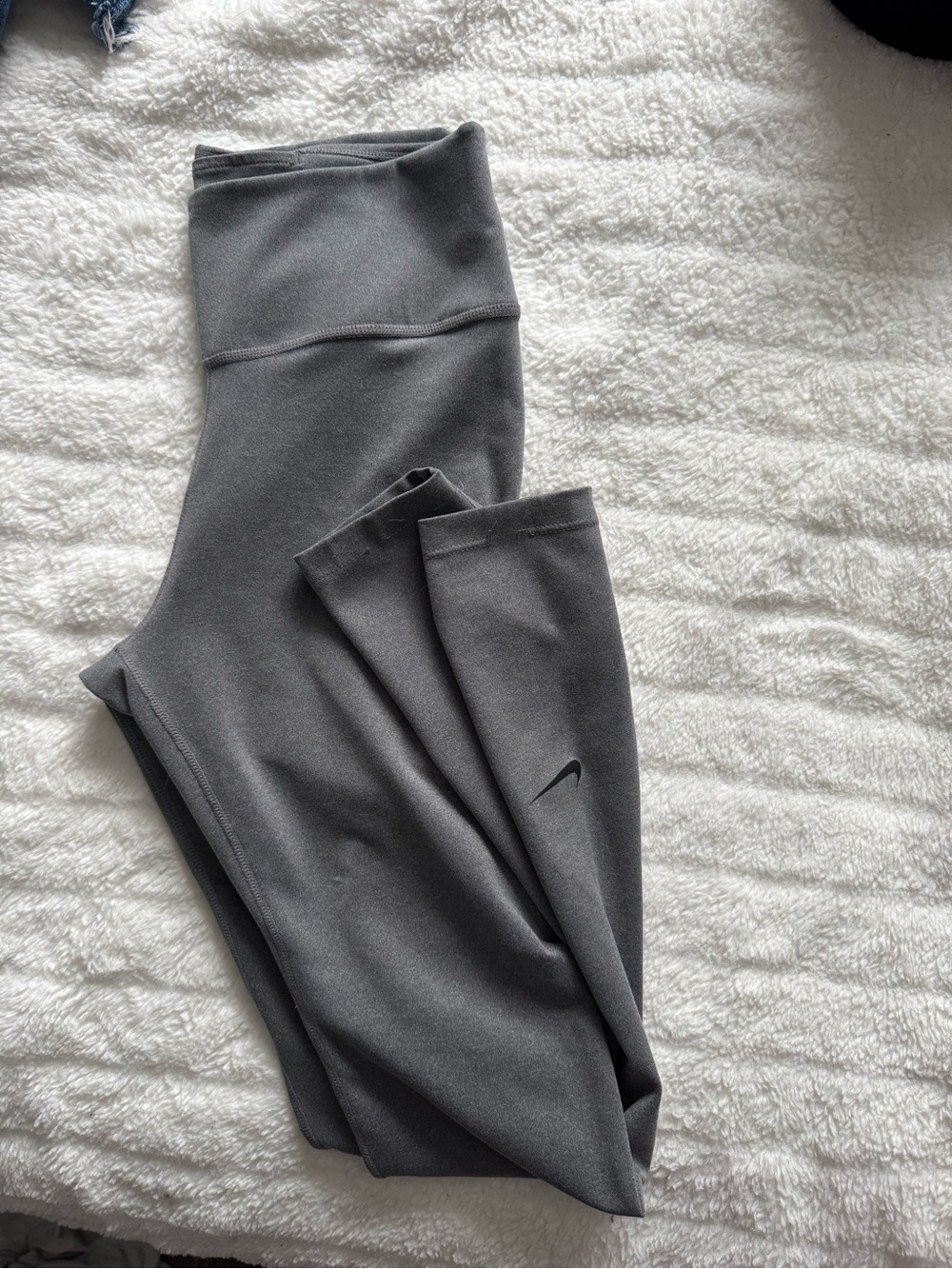 Nike Dri-FIT High Waisted Workout Running Leggings Grey Women’s Size small